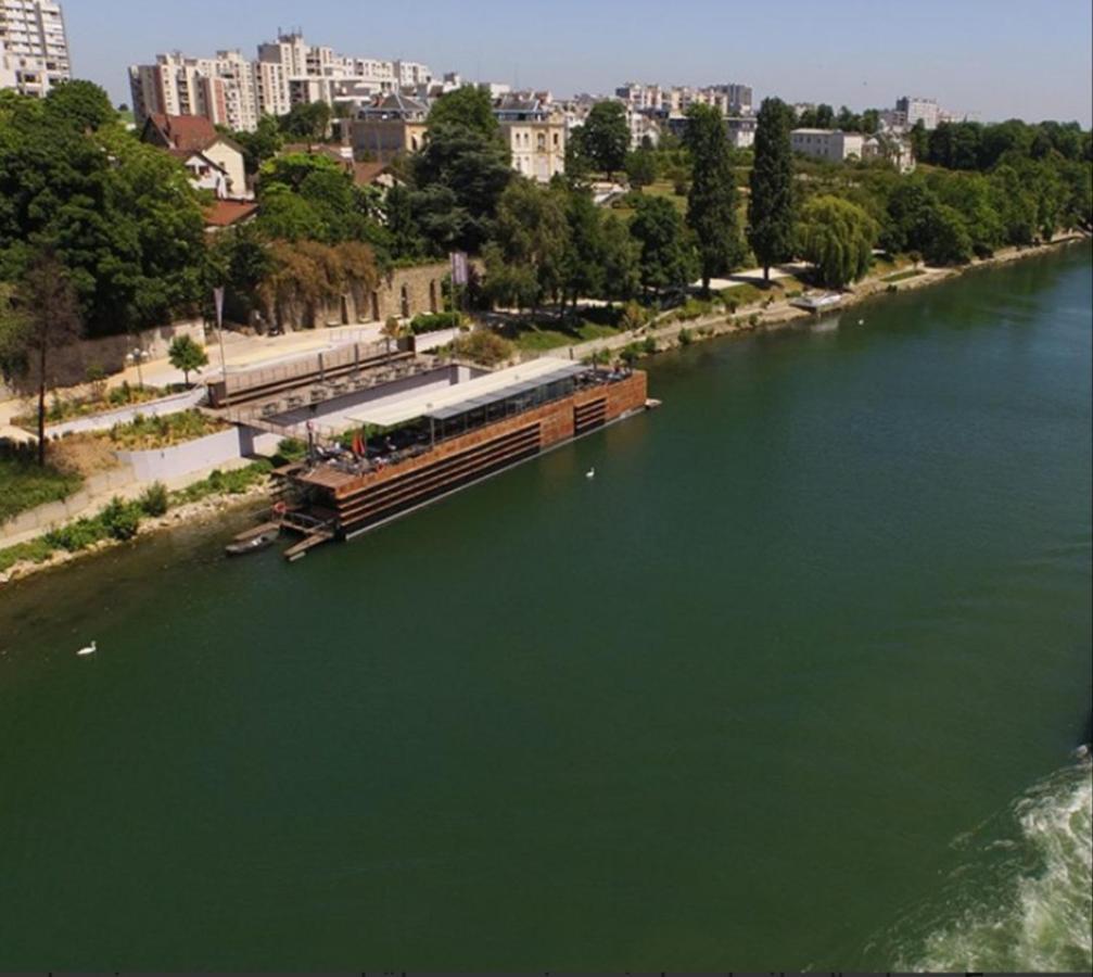 Appartement Au Bord De Seine Épinay-sur-Seine Exterior foto